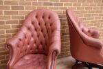 Pair of Chesterfield Directors Chairs - Image 8