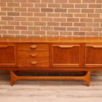 Mid-Century Teak Stateroom Stonehill Sideboard