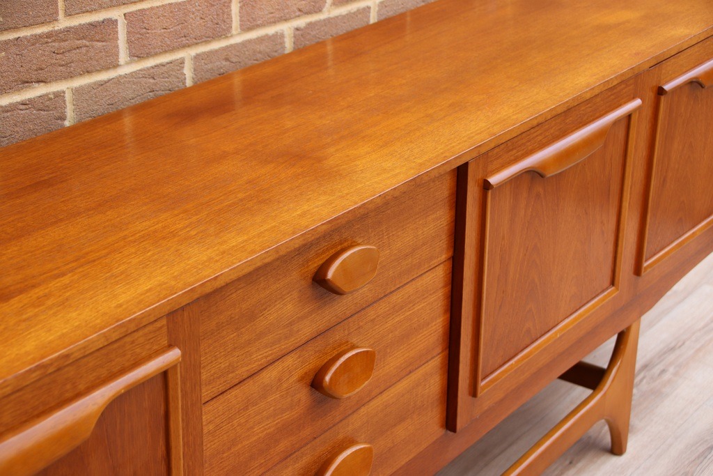 Mid-Century Teak Stateroom Stonehill Sideboard - Image 4