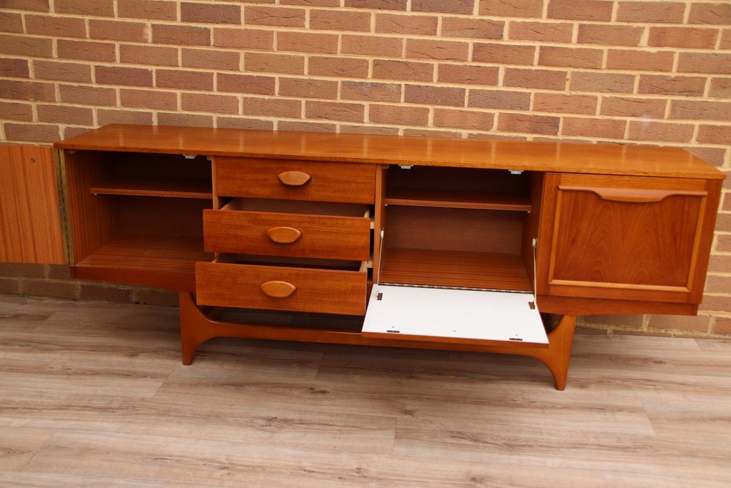 Mid-Century Teak Stateroom Stonehill Sideboard - Image 6