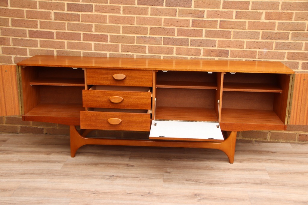 Mid-Century Teak Stateroom Stonehill Sideboard - Image 7
