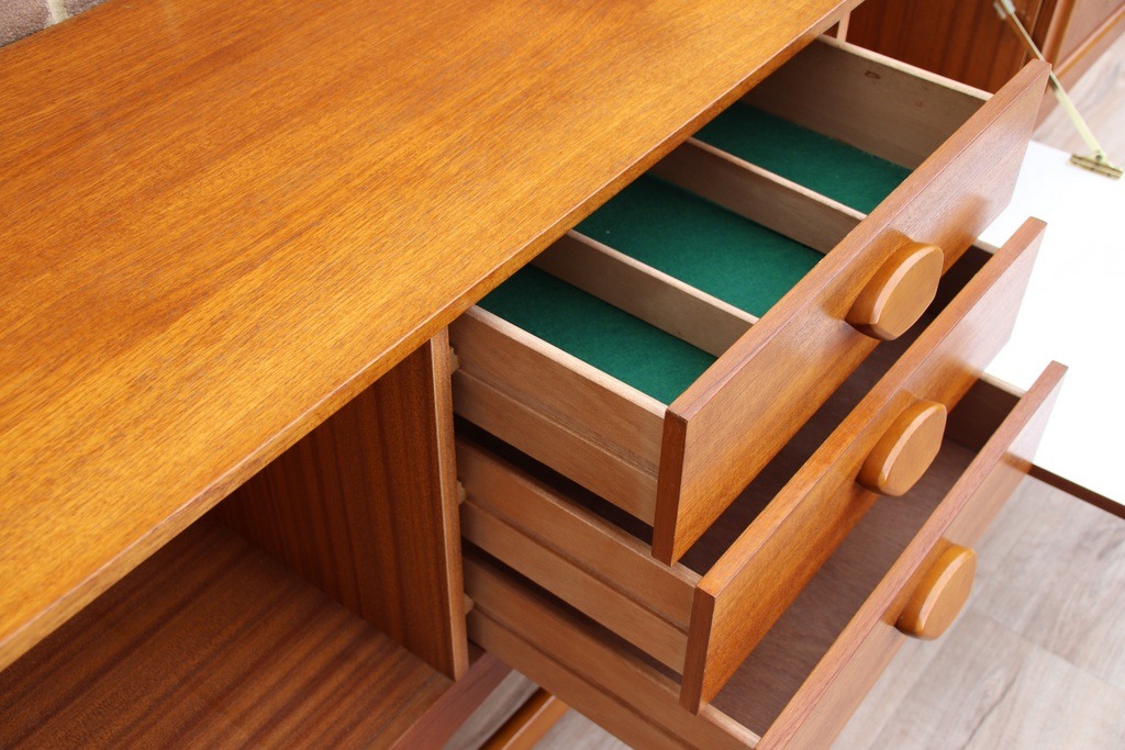 Mid-Century Teak Stateroom Stonehill Sideboard - Image 11