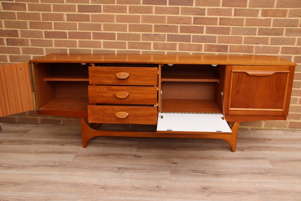 Mid-Century Teak Stateroom Stonehill Sideboard - Image 12