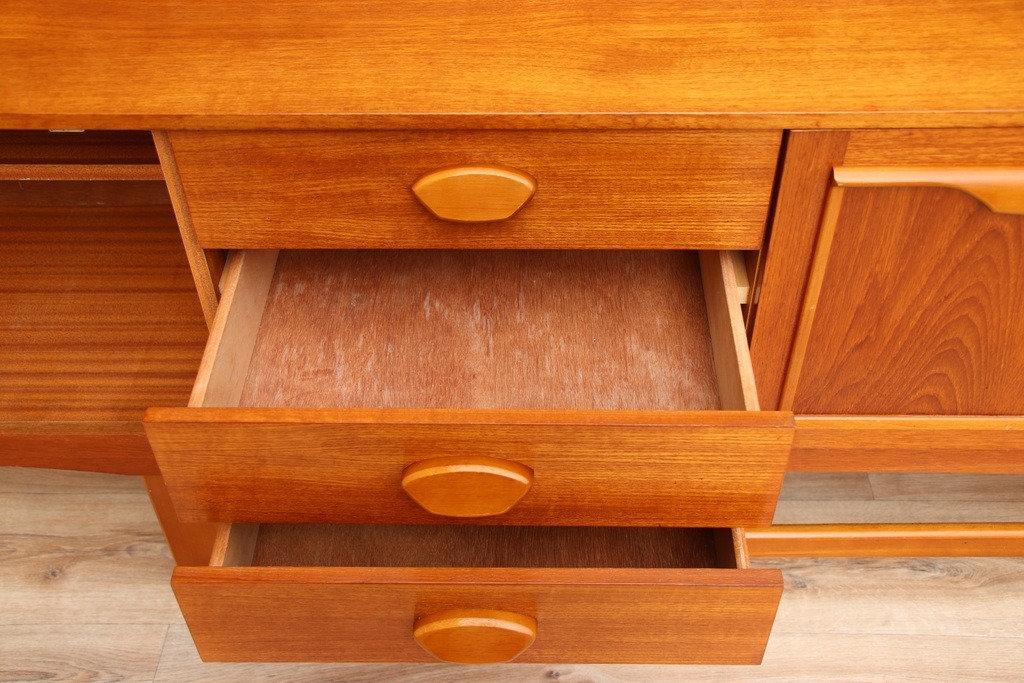 Mid-Century Teak Stateroom Stonehill Sideboard - Image 16