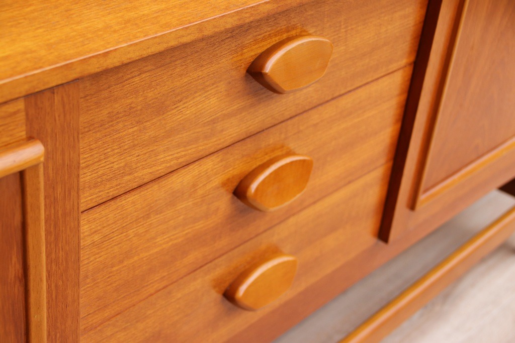 Mid-Century Teak Stateroom Stonehill Sideboard - Image 18