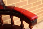 Chesterfield Ox Blood Captains Chair - Image 14