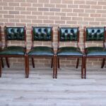 6 Chesterfield Luxury Dining Chairs