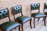 6 Chesterfield Luxury Dining Chairs - Image 13