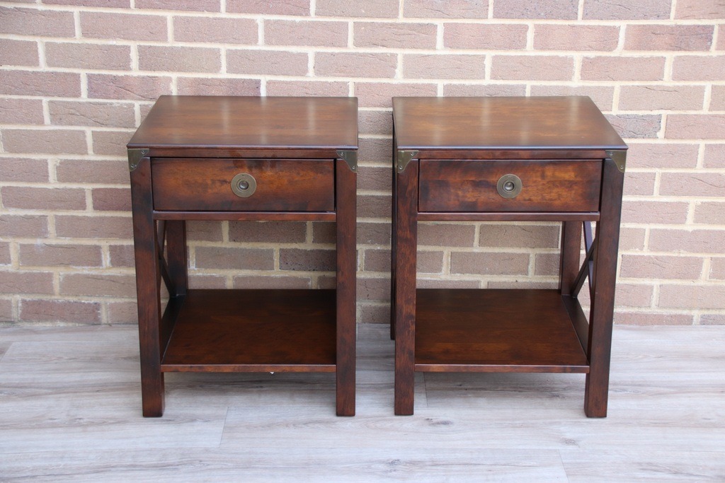 Pair of Laura Ashley Balmoral Bedside Tables - Image 2
