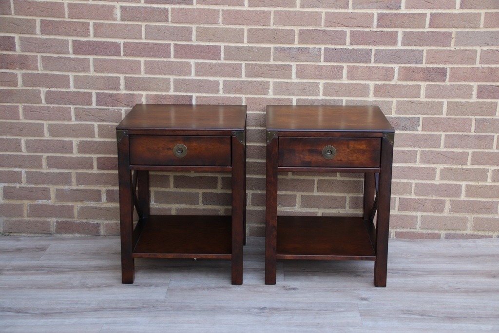 Pair of Laura Ashley Balmoral Bedside Tables - Image 3