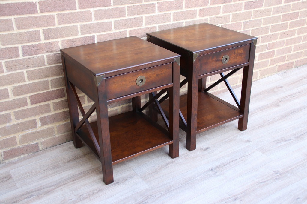 Pair of Laura Ashley Balmoral Bedside Tables - Image 4