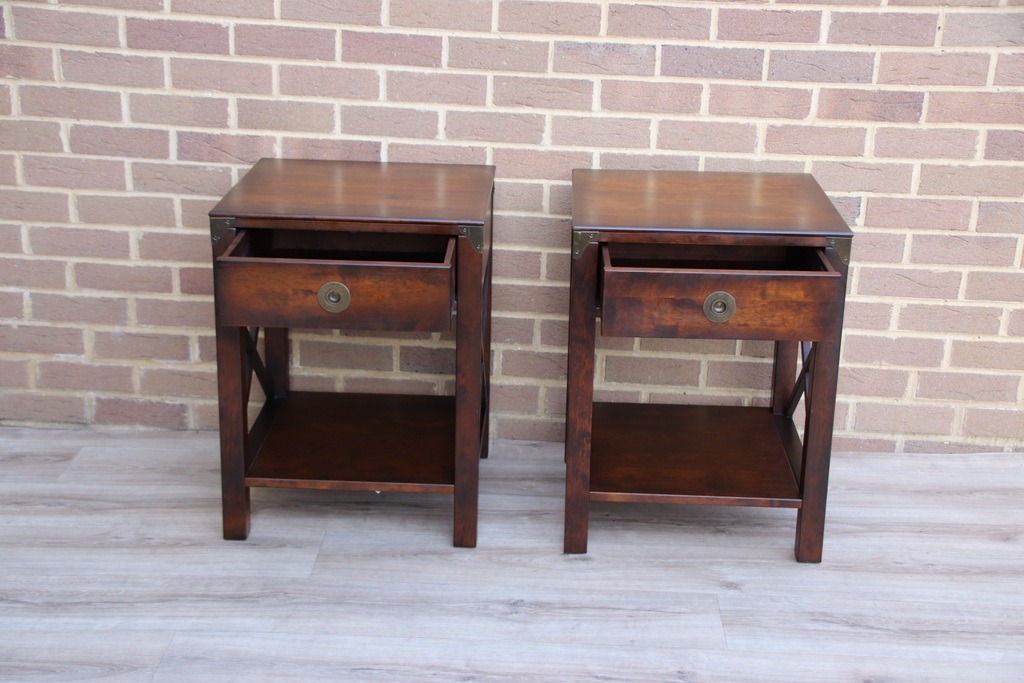 Pair of Laura Ashley Balmoral Bedside Tables - Image 5