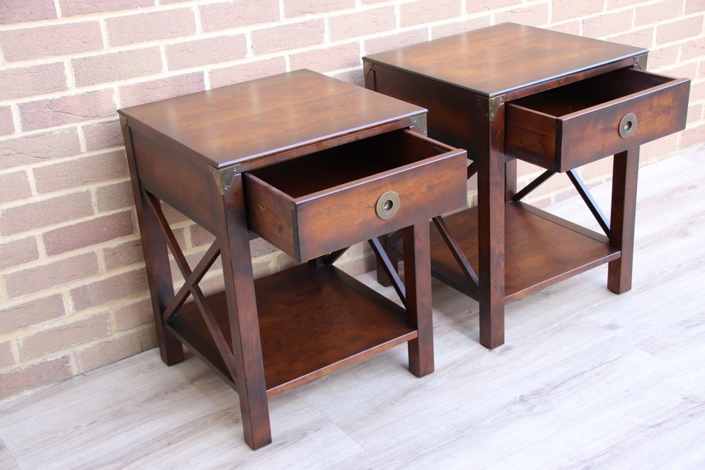 Pair of Laura Ashley Balmoral Bedside Tables - Image 6