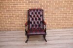 Chesterfield Vintage Rocking Chair - Image 3