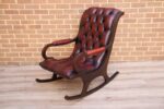Chesterfield Vintage Rocking Chair - Image 4