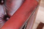 Chesterfield Rocking Ox Blood Chair - Image 12