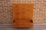 Mid-Century Oak Chest of Drawers - Image 6