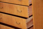Mid-Century Oak Chest of Drawers - Image 10