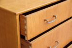 Mid-Century Oak Chest of Drawers - Image 12