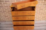 Mid-Century Oak Chest of Drawers - Image 13