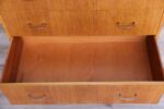 Mid-Century Oak Chest of Drawers - Image 15