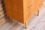 Mid-Century Oak Chest of Drawers - Image 17