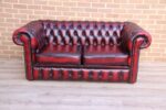 Chesterfield Ox Blood Sofa