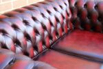 Chesterfield Ox Blood Sofa - Image 7