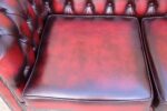Chesterfield Ox Blood Sofa - Image 11