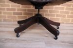 Chesterfield Vintage Ox Blood Captains Chair - Image 8