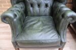 Pair of Manchester High Back Armchairs - Image 20