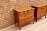 Pair of Vintage Oak Bedside Chests - Image 3
