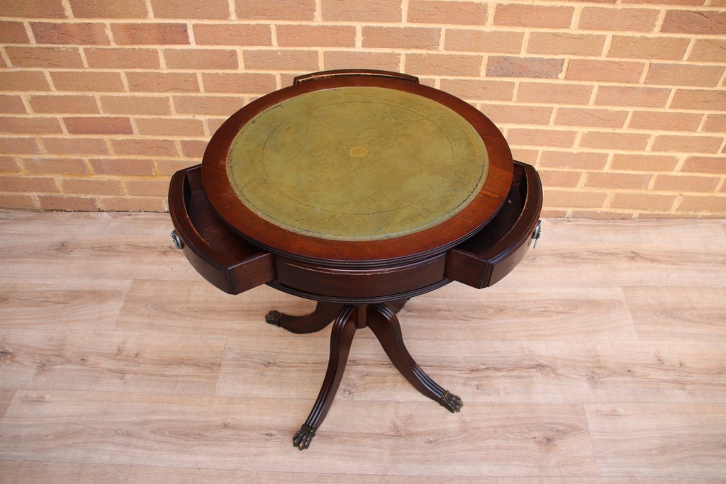 Vintage Drum Table - Image 6