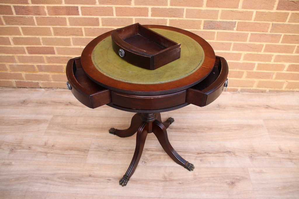 Vintage Drum Table - Image 7