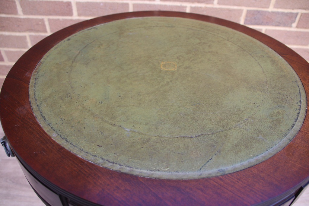 Vintage Drum Table - Image 9