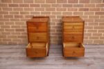 Pair of Mid-Century Oak Bedside Tables - Image 5