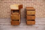 Pair of Mid-Century Oak Bedside Tables - Image 15