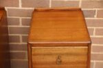 Pair of Mid-Century Oak Bedside Tables - Image 23