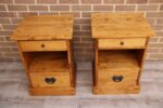 Pair of Laura Ashley Garrat Honey Bedside Tables - Image 13