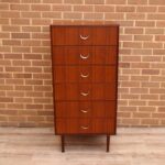 Meredew Mid-Century Teak Tallboy