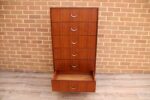 Meredew Mid-Century Teak Tallboy - Image 5