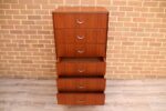 Meredew Mid-Century Teak Tallboy - Image 6