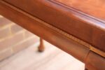 Pair of Queen Anne Mahogany Lamp Tables with Pull-Out Slides - Image 11