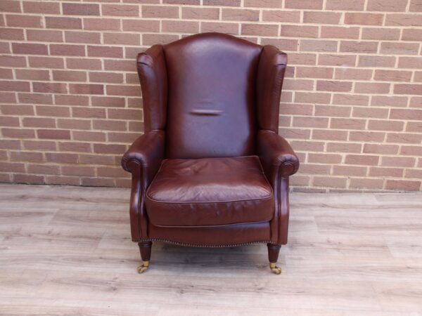Laura Ashley Southwold Leather Armchair
