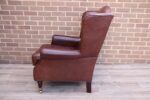 Laura Ashley Southwold Leather Armchair - Image 3