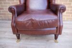 Laura Ashley Southwold Leather Armchair - Image 7