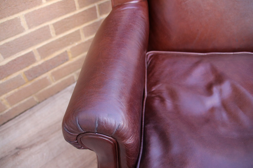 Laura Ashley Southwold Leather Armchair - Image 14