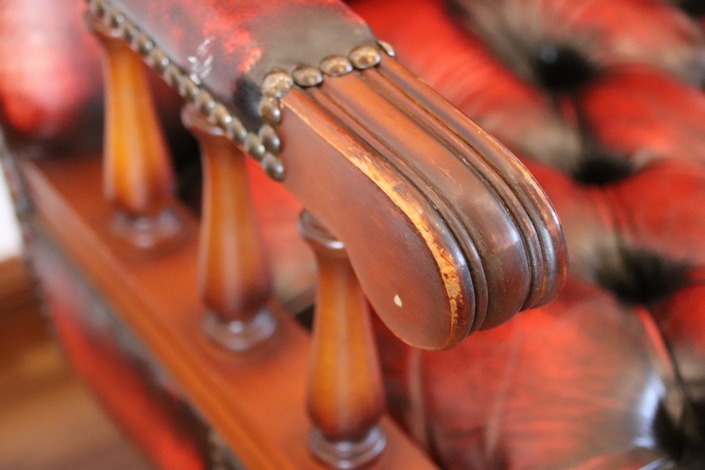Chesterfield Vintage Executive Chair - Image 15