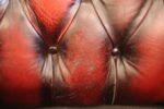 Chesterfield Wingback Ox Blood Armchair  - Image 14