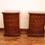 Pair of Solid Wood Bedside Tables
